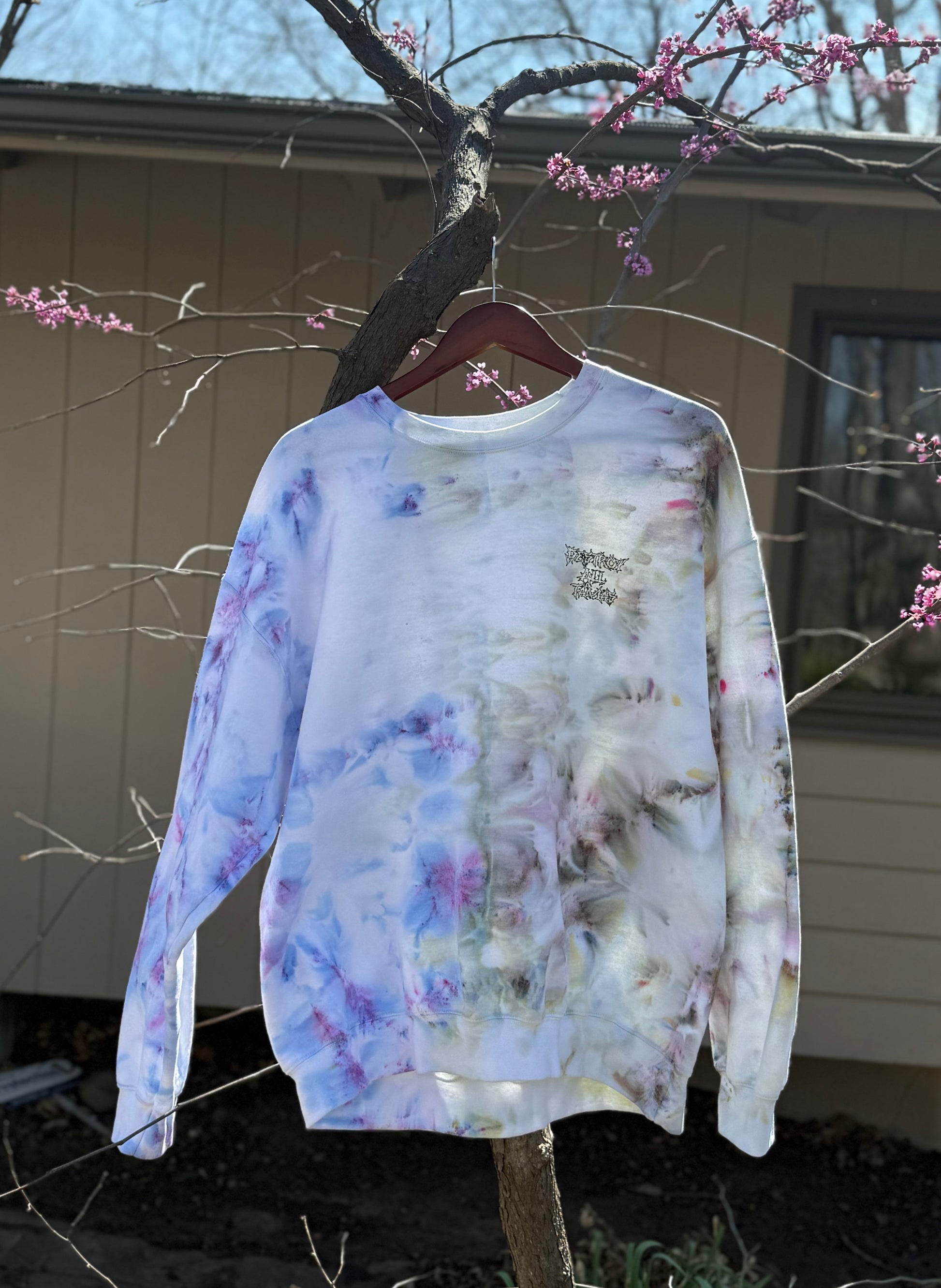 Ice Dye Sweatshirt - XL